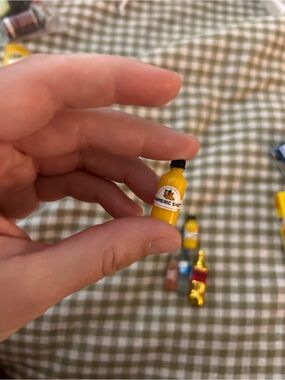 mini verse mini brands make it mini real brands Yellow Turmeric Shot Toy Bottle